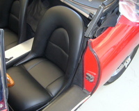 jaguar-e-type-sedile ricostruito